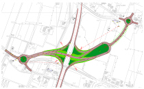 Rilievo topografico autostrada